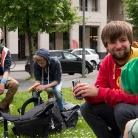 Chilln auf der Wiese / HockHart / SALZIG Sporthocker /  Photo: Stephan Landschütz