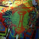 Graffiti @ Pangea Festival / SALZIG Sporthocker / Photo: Marc Pätznik