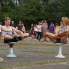 Yoga Session / Pangea Festival / SALZIG Sporthocker / Photo: Michael Landschütz